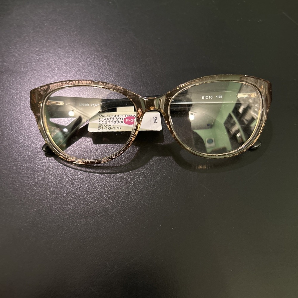 Designer Looks For less L 5003 210 Brown  51-16-130 NWT Frames Only $54 Msrp